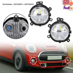 Front Bumper Left & Right Fog Light Lamp For BMW Mini F55 F56 F54 F57. - Picture 1 of 12