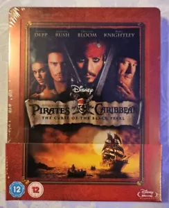 Pirates of the Caribbean: The Curse of the Black Pearl Steelbook New & Sealed - Picture 1 of 6