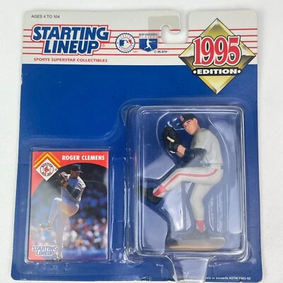 1995 Starting Lineup Roger Clemens Boston Red Sox SLU Kenner Sports Figure - Image 1 of 4