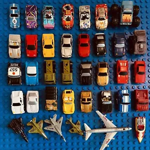 Vintage Lot of 37 Micro Machines / Cars, Airplanes. 1989. Nice! Fast Shipping! - Picture 1 of 10