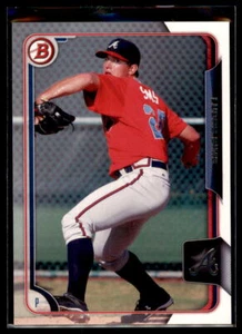 2015 Bowman Draft Lucas Sims #120 Atlanta Braves - Picture 1 of 2