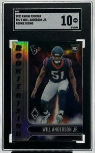 2023 PANINI PHOENIX FOOTBALL Rookie Rising Will Anderson Jr., RIS-3 SGC 10 - Picture 1 of 2