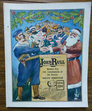 John Bull Magazine Christmas 1914 advert (?) Santa, Allies etc