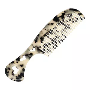 VOCOSTE 1 Pcs Women Heart Style Handheld Wide Tooth Comb for Curly Thick Hair - Picture 1 of 14
