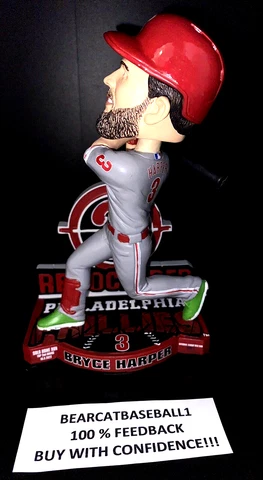 BRYCE HARPER PHILADELPHIA PHILLIES RED OCTOBER GAMEBREAKER BOBBLEHEAD NIB! Cover