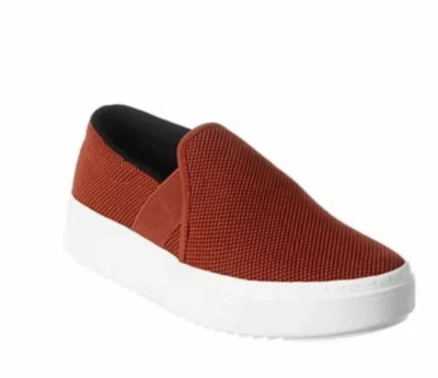 Zapatillas deportivas EILEEN FISHER Pep para mujer talla 6,5 rojo serrano plataforma sin cordones zapatos Foto 1 de 4
