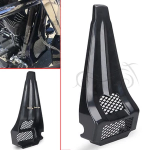 Unpainted Black Chin Spoiler Scoop For Harley Touring Electra Glide 1997-2013 - Picture 1 of 12