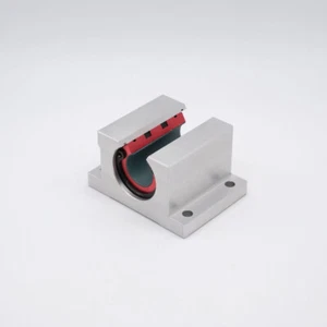 SWDP10 Open PTFE Lined Plain Linear Pillow Block Bearing 5/8" Bore PN10 - Picture 1 of 6
