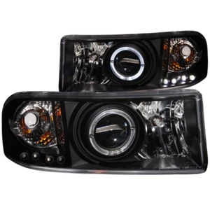 ANZO 111196 Set fari assemblaggio SI ADATTA 1994 2001 2001 dodge ram proiettore - Foto 1 di 8