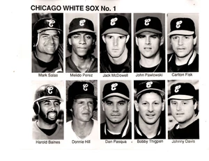 CHICAGO WHITE SOX - TEAM - PRESS PHOTO PAGE #1 (EARLY 80's) - Picture 1 of 1