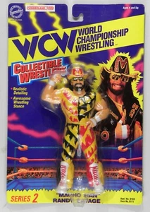 WCW Original San Francisco ToyMakers Series 2 Cumberland Toys Macho Man rare - Picture 1 of 3