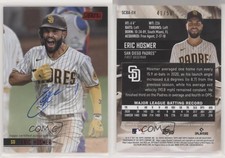 2021 Topps Stadium Club Auto Red Foil /50 Eric Hosmer #SCBA-EH Auto