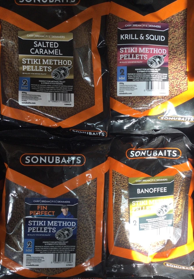 SONUBAITS 2mm STIKI METHOD PELLET zum METHOD FEEDERANGELN - BRASSE F1’s Karpfen - Bild 1 von 1