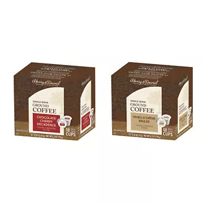 Combo de café Harry & David, decadencia cereza chocolate, crema Brulee cajas de 2/18 quilates - Imagen 1 de 5