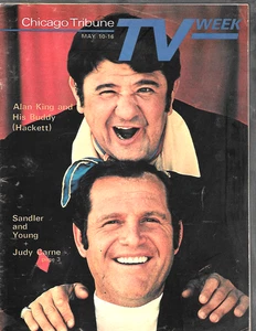 CHICAGO TRIBUNE TV WEEK-5/1969-ALAN KING-BUDDY HACKETT-JUDY CARNE-BILL JACKSON - Bild 1 von 2