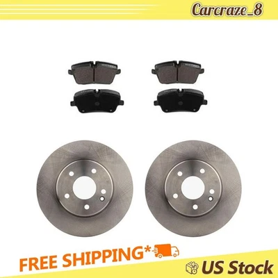 Front Brake Pads and Rotors Kit for Mercedes-Benz C230 1.8L 2003-2005 - Image 1 of 4