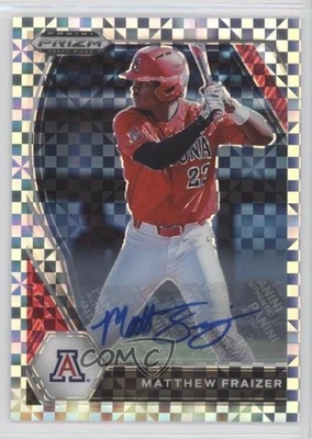 2021 Panini Prizm Draft Picks Power Plaid /17 Matthew Fraizer #PDP220 Auto - Image 1 of 2