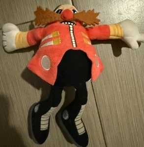 Peluche Sonic Il Riccio Dr. Eggman Robotnik 8” TOMY 2018 Sega NO ETICHETTE - Foto 1 di 10