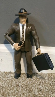 wwf COMMISSIONER SHAWN MICHAELS SUPERSTARS SERIES 8 wrestling JAKKS figure - Image 1 of 2