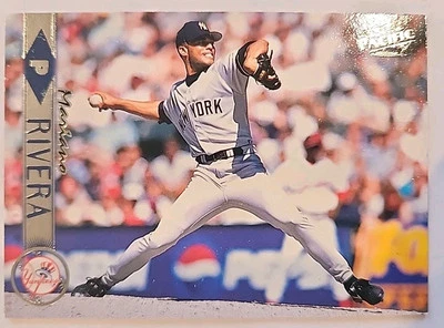 1999 Mariano Rivera Pacific New York Yankees # 303 HOF - Image 1 of 2