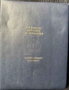 Metallic History Of Medicine Limited Edition 60 Medaillen - Solid Bronze - Bild 1 von 24