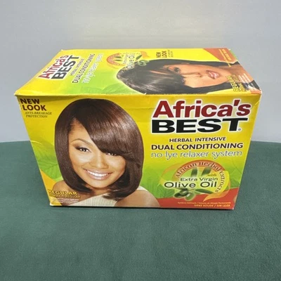 Africa's Best Herbal Intensive Dual Conditioning No-Lye Relaxer System - Image 1 of 4
