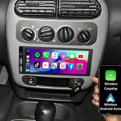 Rádio estéreo veicular para 1995-1999 Dodge Neon/Plymouth neon Apple CarPlay GPS Wi-Fi - Imagem 1 de 4