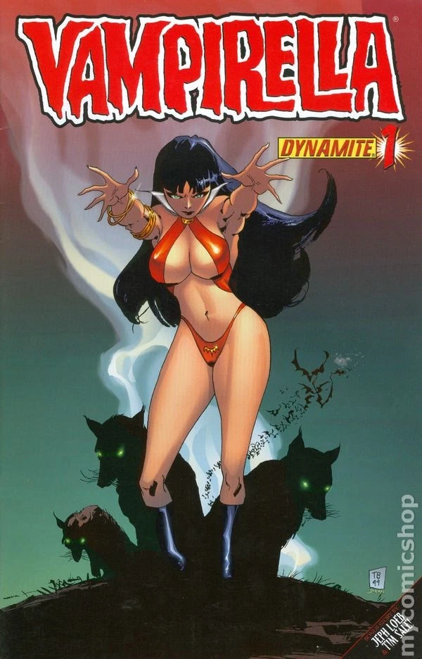 Vampirella 1E Sale Variant FN+ 6.5 2010 Stock Image - Image 1 of 1