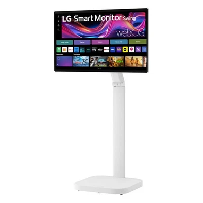 READ LG Smart Monitor Swing 32U889SA-W 32 4K UHD (3840x2160) IPS Touchscreen - Image 1 of 4