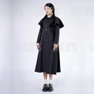 Wednesday Addams Detective Trench Coat - Image 1 of 4