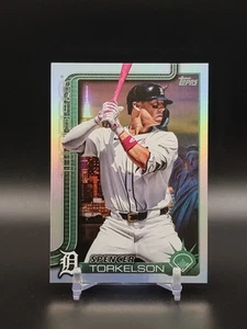 Spencer Torkelson 2025 Topps Series 2 Fanatics Fest NYC #494 Big Apple Variation - Bild 1 von 2