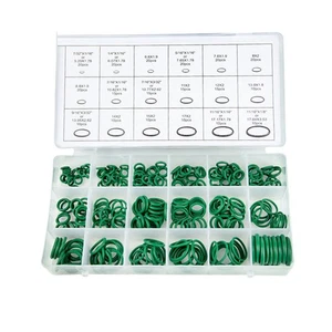 Kit d'assortiment de rondelles joint torique en caoutchouc vert 270 pi��ces - Picture 1 of 9
