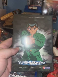 YU YU HAKUSHO GHOSTFILES FIRST BATTLES (DVD 2 DISCS) LIKE NEW W/INSERT - Picture 1 of 3