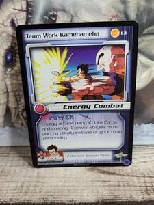 DBZ Dragon Ball Z TCG - Trabajo en Equipo Kamehameha - Z Warriors Temporada 3 LP De Colección - Imagen 1 de 3