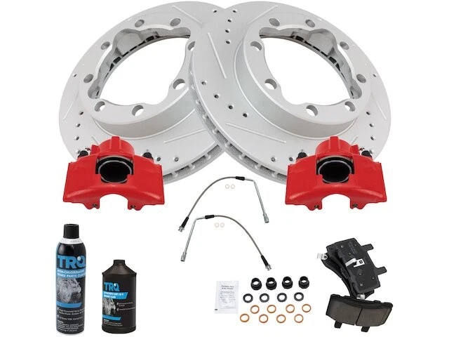 Kit de pastillas de freno delanteras y rotor 56XC71Y para GMC K1500 Suburban 1995-1999 5,7 L V8 Foto 1 de 1