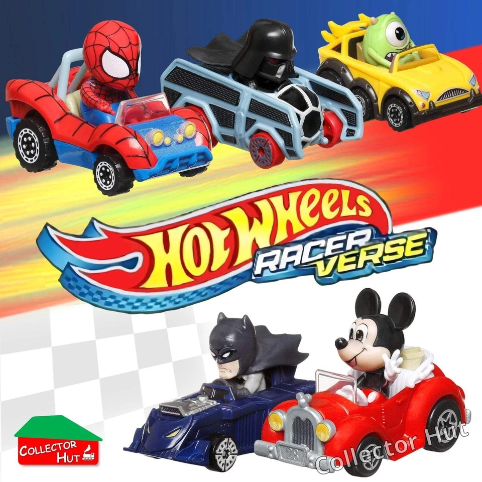 Hot Wheels RacerVerse Racer Verse Die Cast Character Race Cars - Image 1 of 1