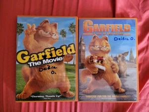 (2) Garfield DVD Lot: Garfield & A Tail of Two Kitties Bill Murray - Picture 1 of 1