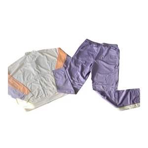 Spirit Jersey Matching Track Jacket And Pants LARGE (runs Big) NWOT Color Block - Picture 1 of 11