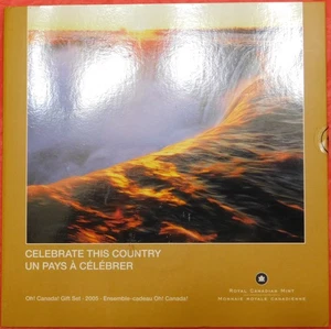 Juego de regalo O Canada 2005 sellado en carpeta - Imagen 1 de 1