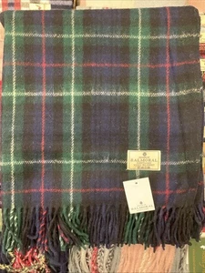 100% Recycled Wool Blanket | The House Of Balmoral | Mackenzie | Tartan - Picture 1 of 5