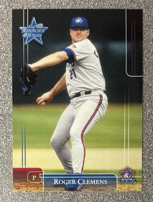 Leaf Rookies & Stars #60 2002 Roger Clemens Toronto Blue Jays Foto 1 de 2