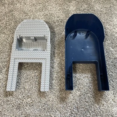 New Lego Boat Hull 40 x 20 x 7 Dark Blue from 60266 / 60368 Exploration Ship - Image 1 of 4