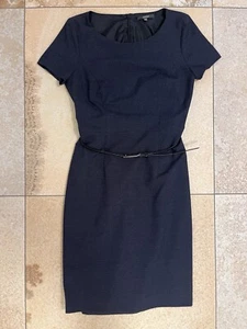 Bleistiftkleid - Baukastenkleid Gr. 34 montego Dunkelblau Mit Weißen Pünktchen - Bild 1 von 5
