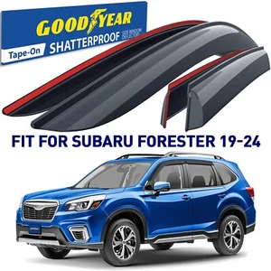 Rain Guards Vent Visors Shade 2019-2024 Subaru Forester Limited, Touring - Picture 1 of 8