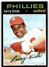 1971 Topps Larry Hisle Philadelphia Phillies #616