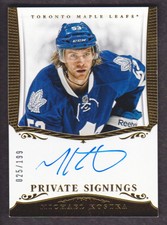 2013-14 Panini Private Signings Hockey #PS-KK Michael Kostka Auto 025/199