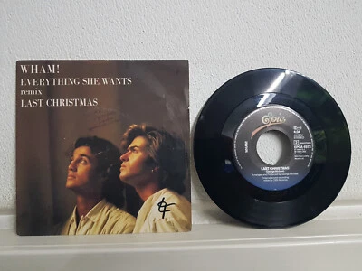 Wham! - Last Christmas / Everything she wants 1984 7“ Weihnachten Club Tropicana - Bild 1 von 2