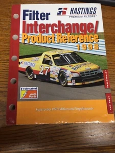 Hasting Premium Filters Interchange Product Reference Catalog 1998 F111-98 - Picture 1 of 4