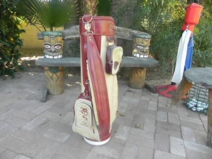Women's, VINTAGE, Cougar, LADY COUGAR, Carry or CART Golf Bag * NICE & CLEAN* - Picture 1 of 11