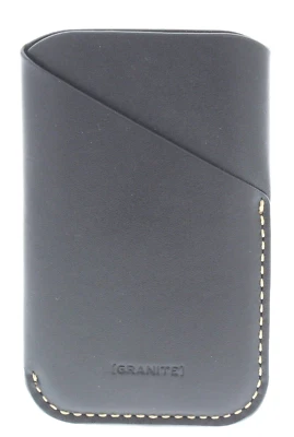 Granite Leather Sleeve Case for Palm Companion Black New - Image 1 of 3